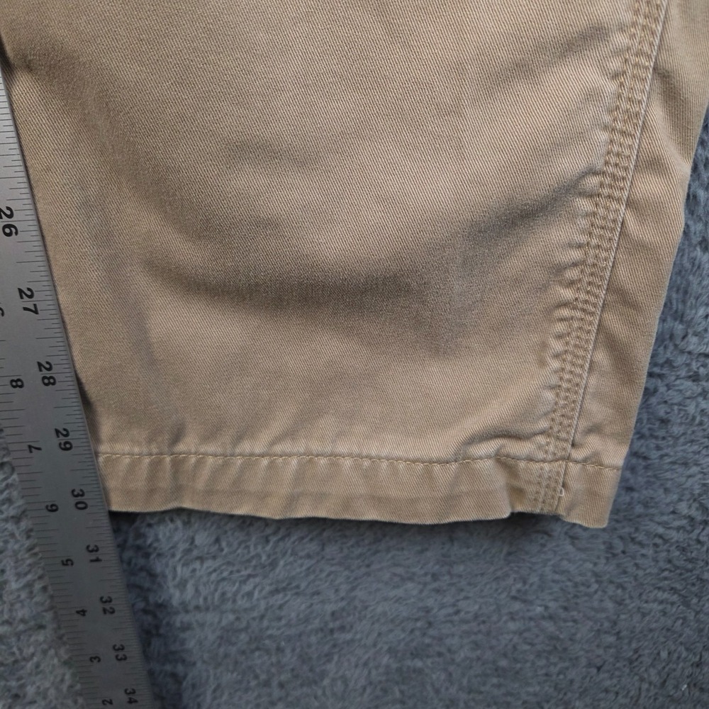 Carhartt Carpenter Pants Men's 34x32 Relaxed Fit Twill Utility Workwear Tan - Picture 6 of 11